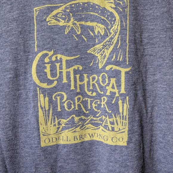 Cutthroat Porter Graphic T-Shirt - Blue - Picture 2 of 3